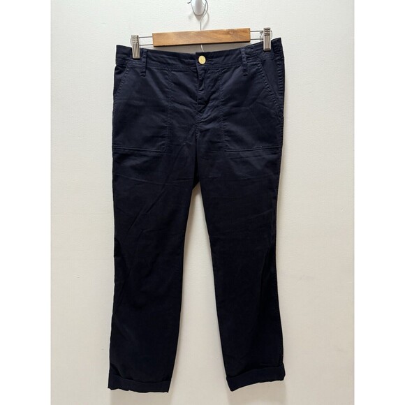 Tory‎ Burch Fatigue Chino Blue Pants Size 26 - Picture 1 of 9